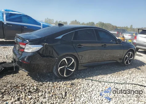 2018 Honda Accord Sport z USA, uszkodzony, nr VIN 1HGCV1F38JA081350